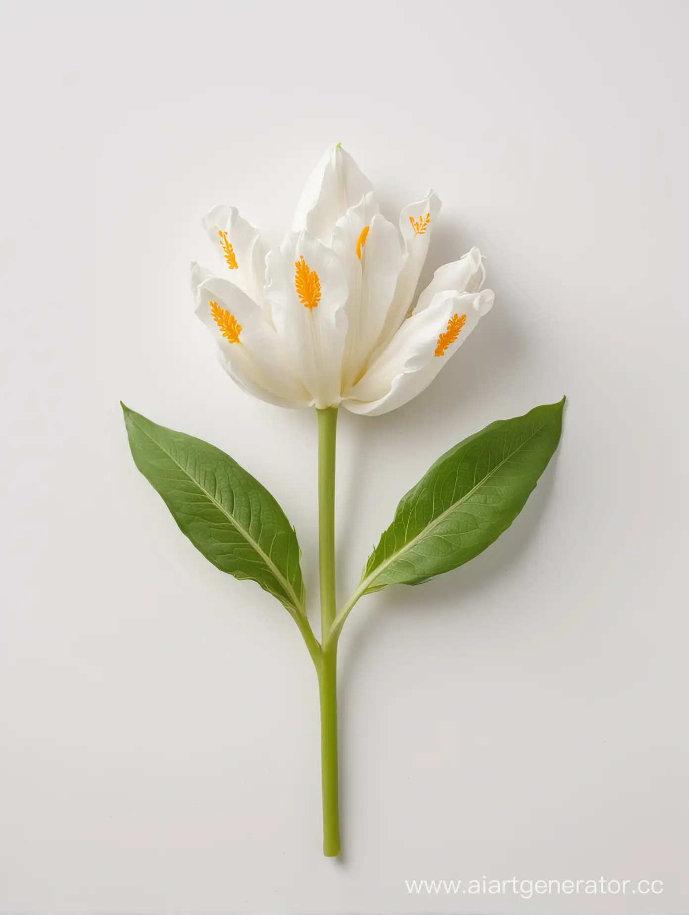 Amarnath-Flower-Blooming-on-Pure-White-Background