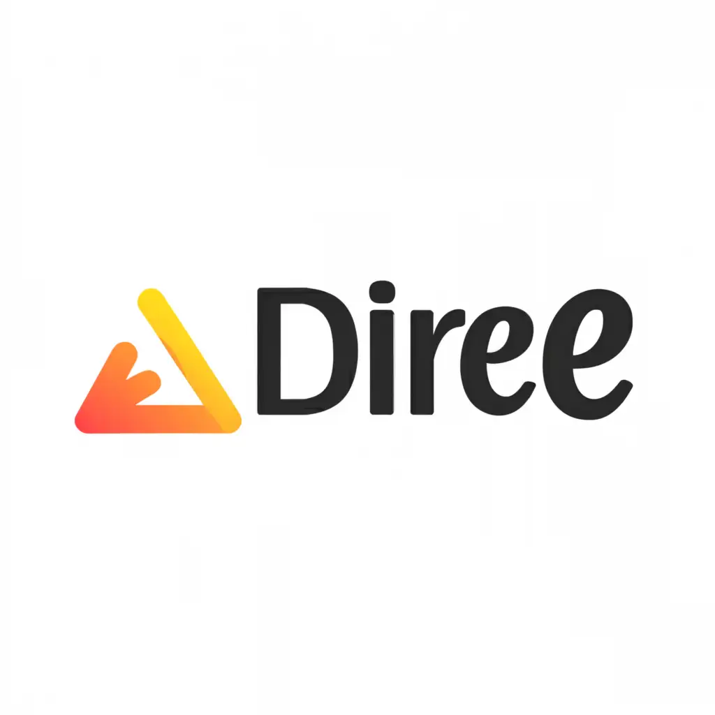 a logo design,with the text "DIRE", main symbol:URGENT,Minimalistic,be used in Internet industry,clear background