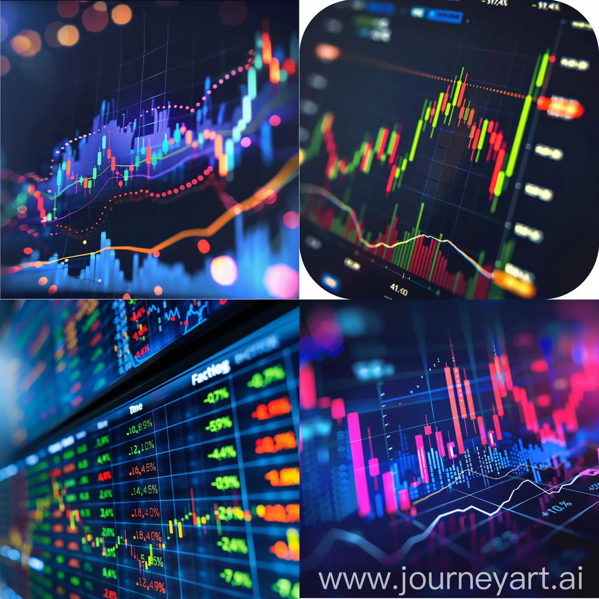 generate a stock market icon and thumbnail
