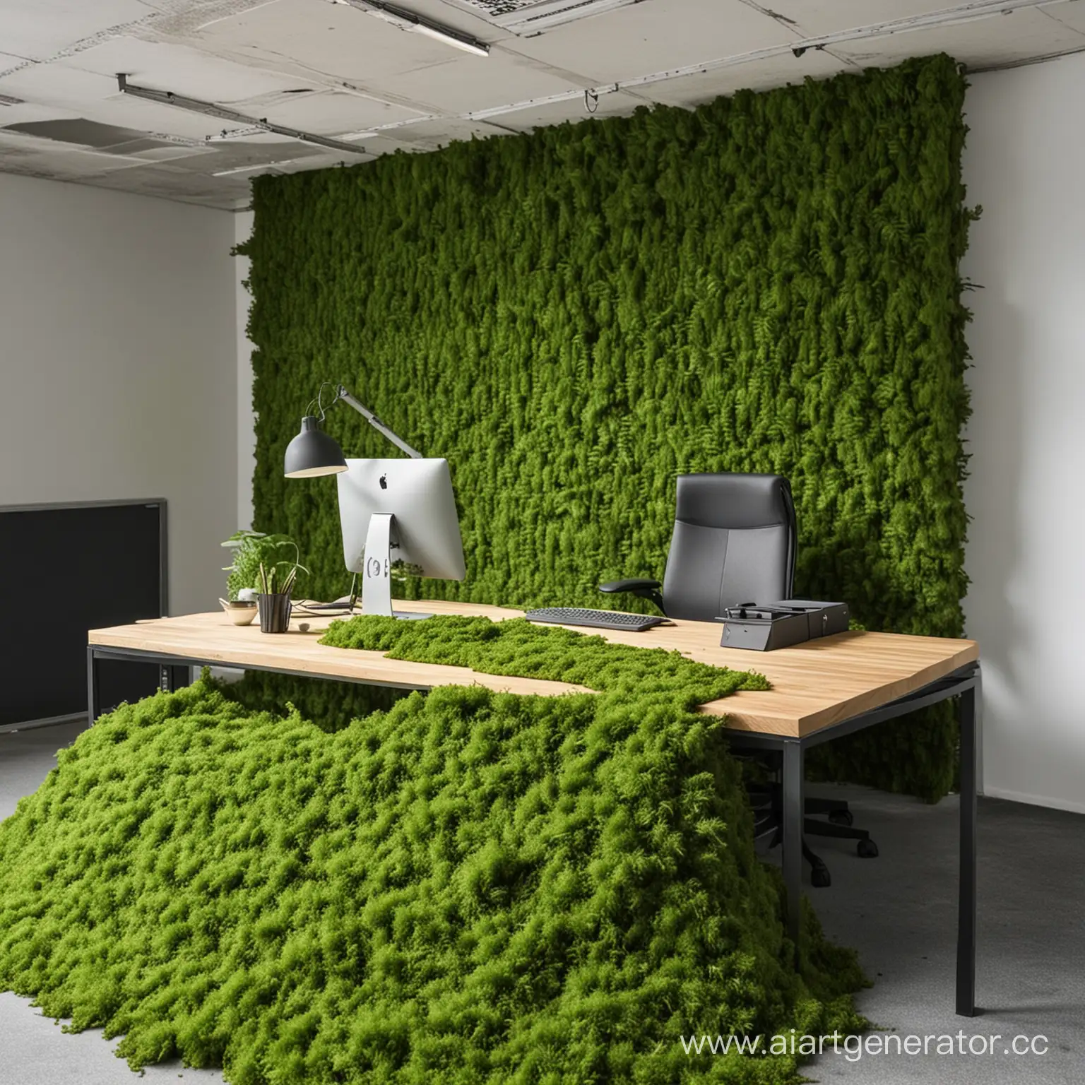 Lush-Green-Moss-Office-Environment-for-Productivity-and-Serenity
