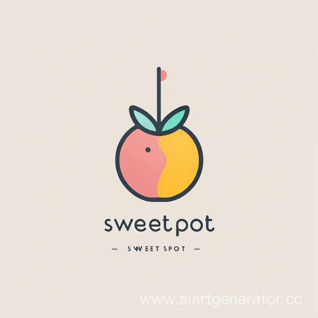Logotype "Sweet Spot" minimalism