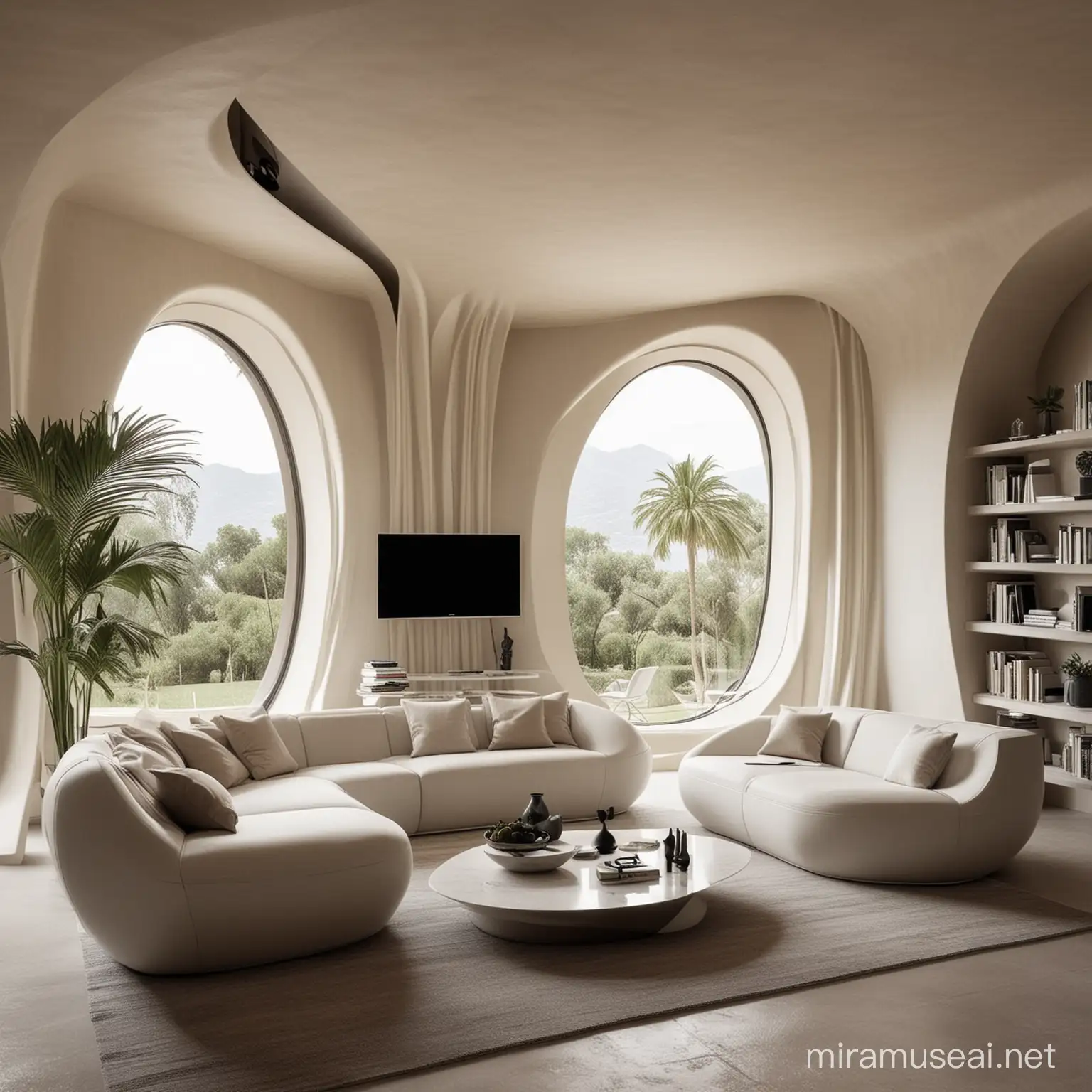 a tropical Sicily living room#influenced by the works of Zaha Hadid#Newcollection#architecturetravel #architecturebuilding#newstyl#tredy#livingroom#interiordesign#aiprompts#archdaily#aiinteriordesign#decoration#interiordesignerslife#interiordesignersofinstagram#interiordesignblogger#architecture_best#interiordesignlover#digitalart#furniture#homedecor#productdesign#interiordesigninspiration#finearchitecture#architectureape#rendertrends#renderarchitecture#setdesign#visual#visualart#interiordesignaddict#midjourney
