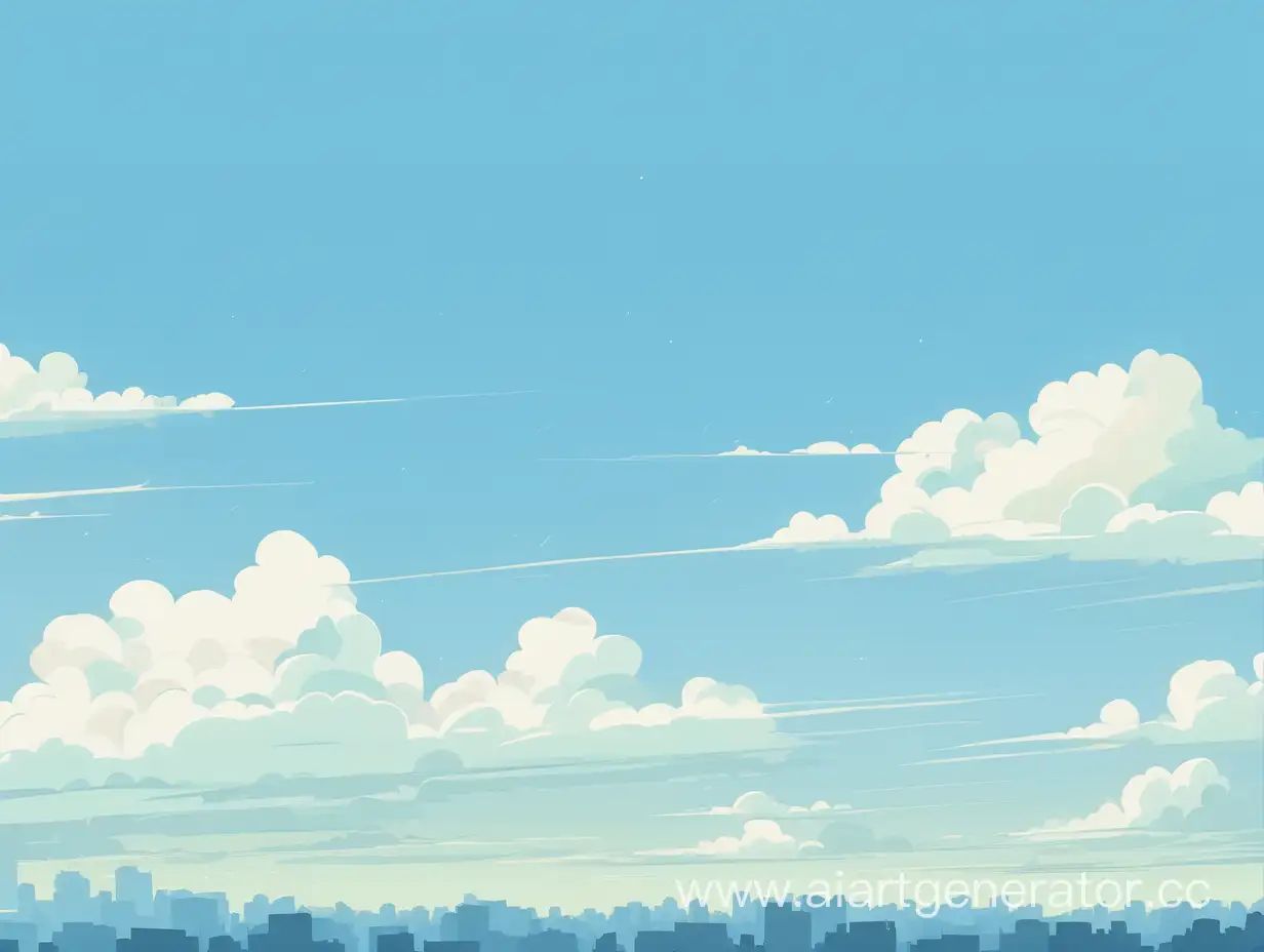 Vibrant-2D-Day-Sky-Background