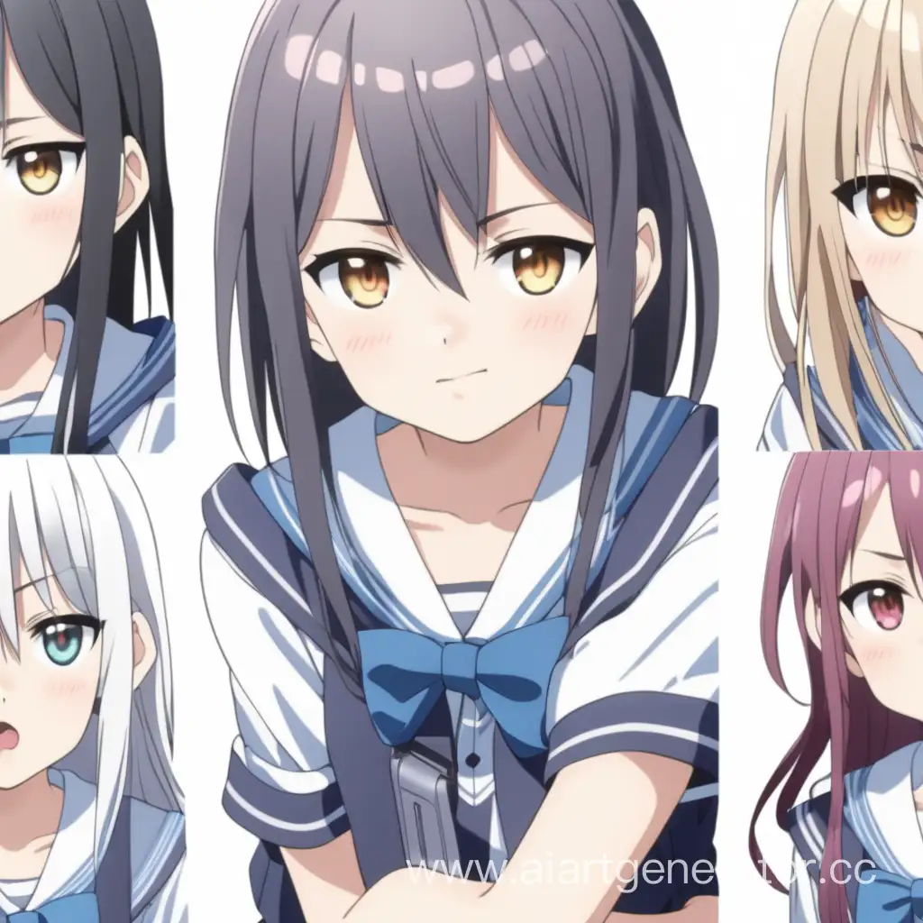 High-School-Girl-from-Light-Novel-Expressing-Varied-Emotions