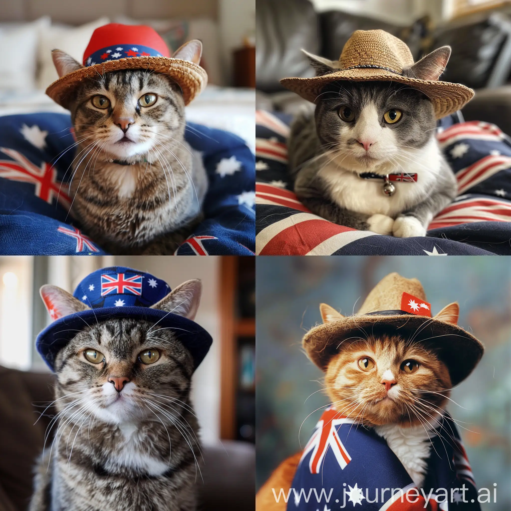 cat with australian stereotypes --v 6 --ar 1:1 --no 99948