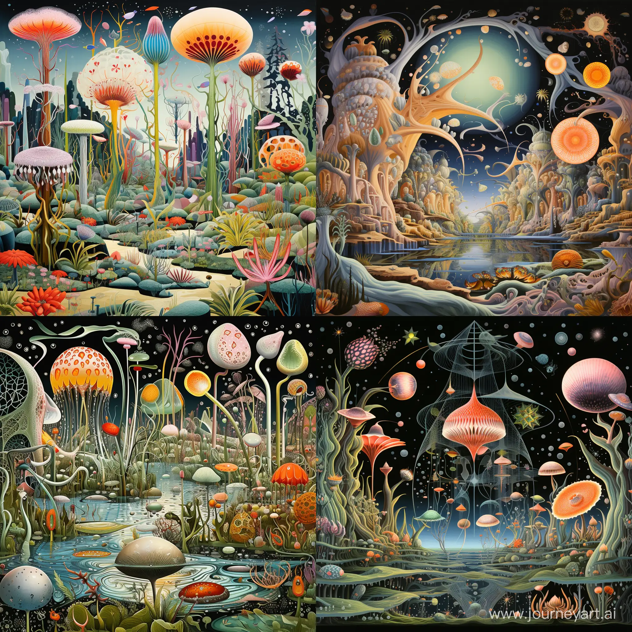 Intriguing illustrations depicting the diverse shapes and movements of amoebas in their microscopic habitat.
Vivid images of amoebas engaged in various activities such as feeding, reproduction, or moving through their habitat.
Detailed artwork showing the complex structures and biological features unique to amoebas.Jesus in the Garden of Eden