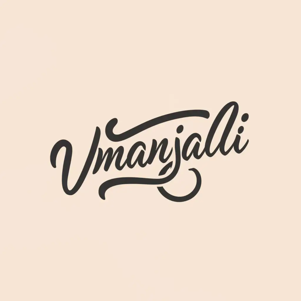 a logo design,with the text "Umanjali", main symbol:nothing,complex,be used in Home Family industry,clear background