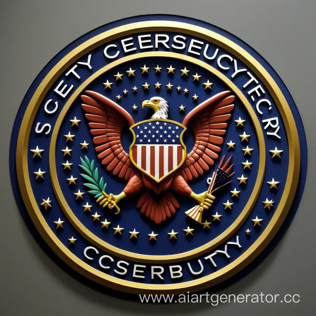 Эмблема агентства кибербезопастности США