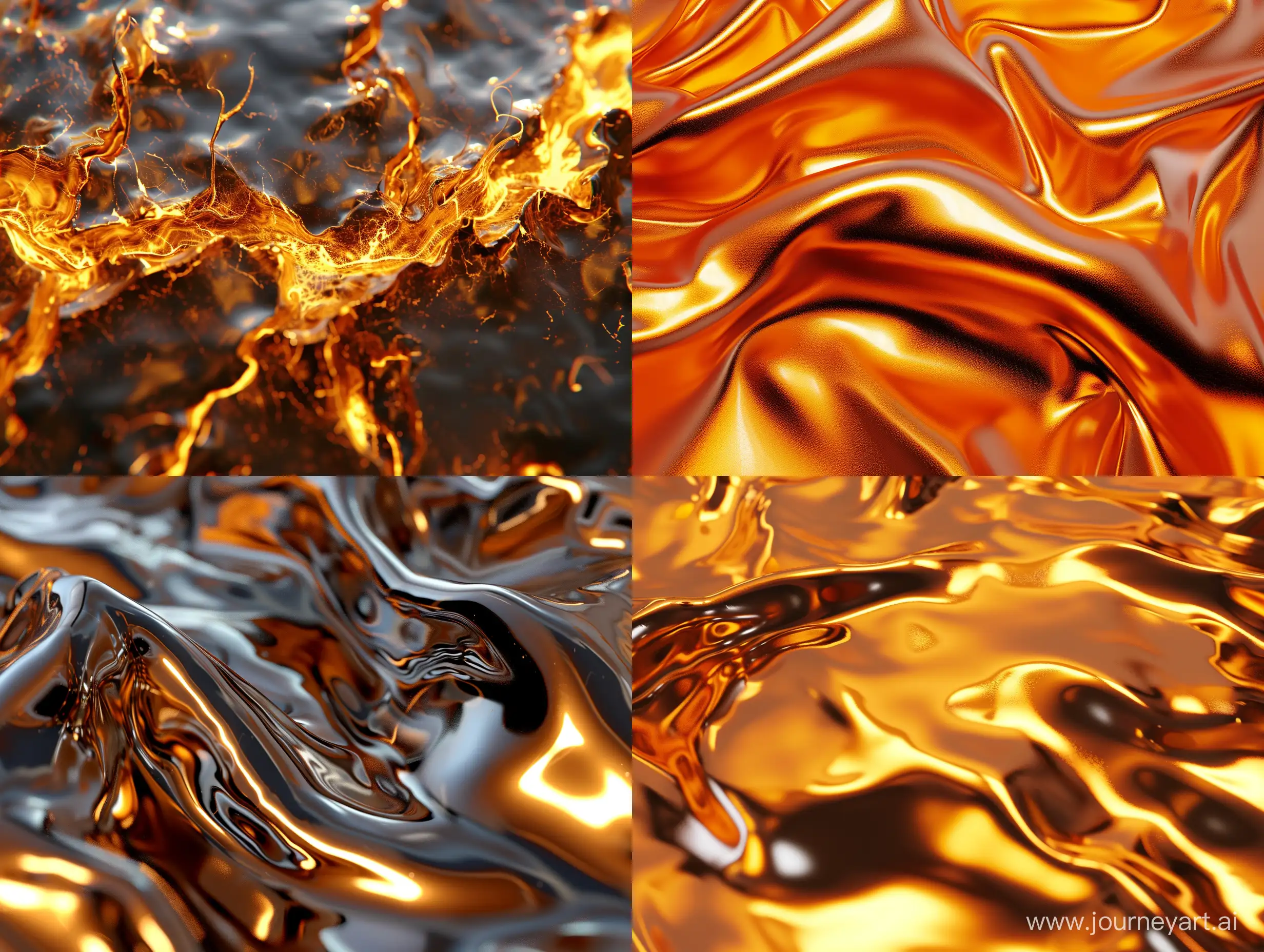 Hot, molten 3D metallic strictly titled as "ANGRAMO GFX"