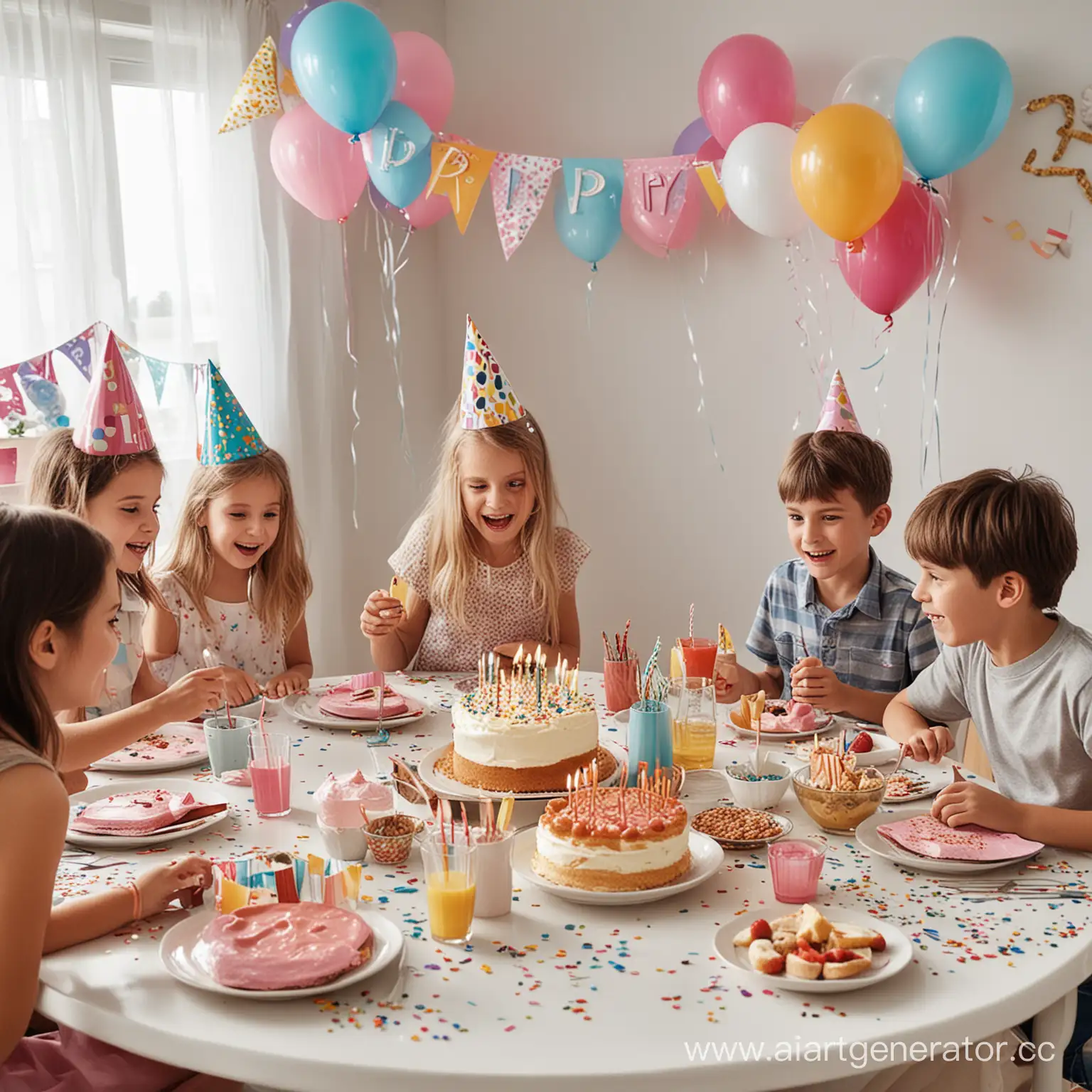 Colorful-Birthday-Party-Celebration-with-Cake-and-Balloons