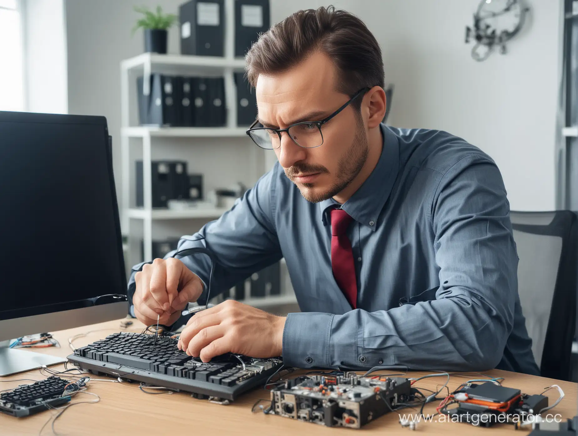 Master-Technician-in-Glasses-Repairs-Computer-in-Office-Setting