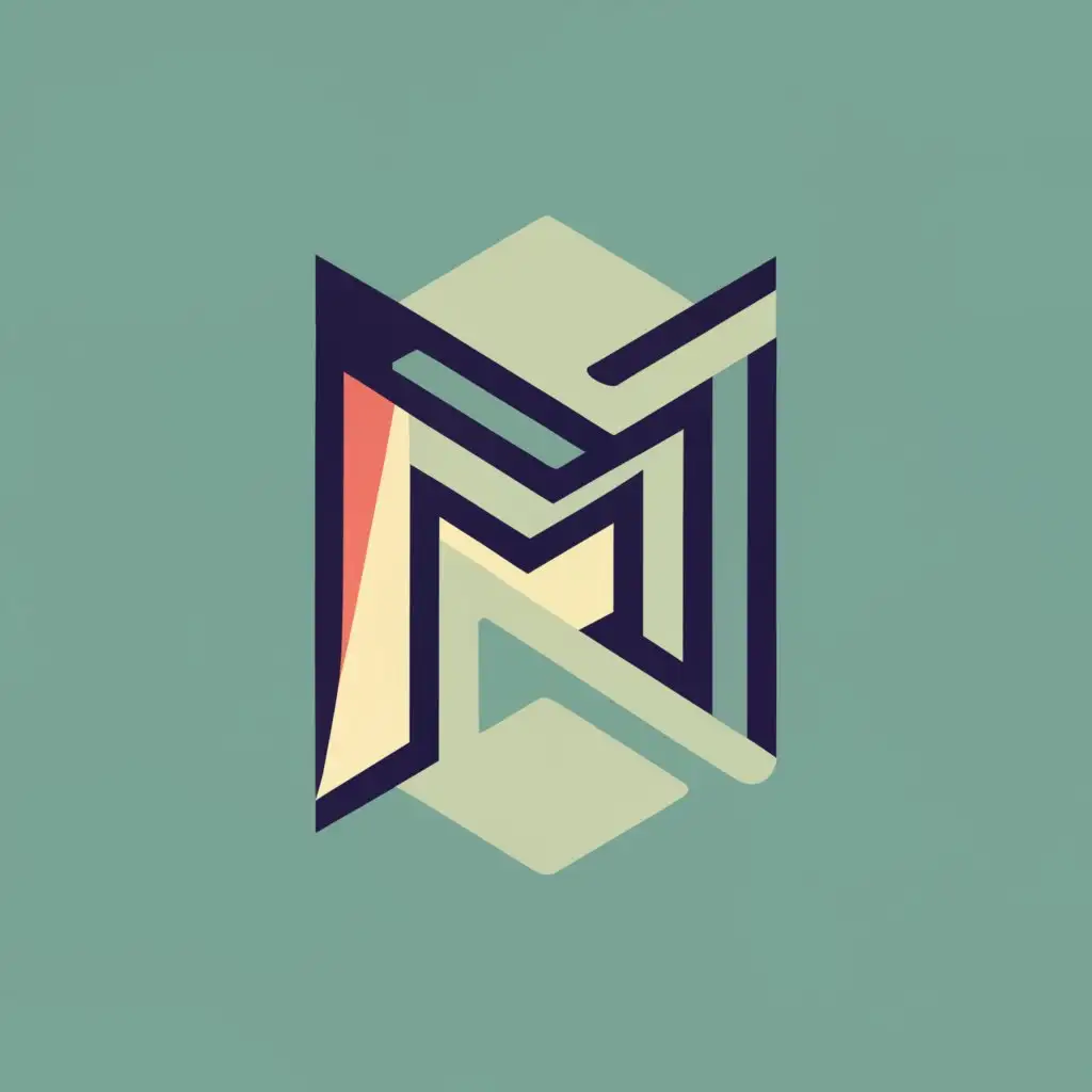 logo, Poker, with the text "M.W", typography, be used in Internet industry