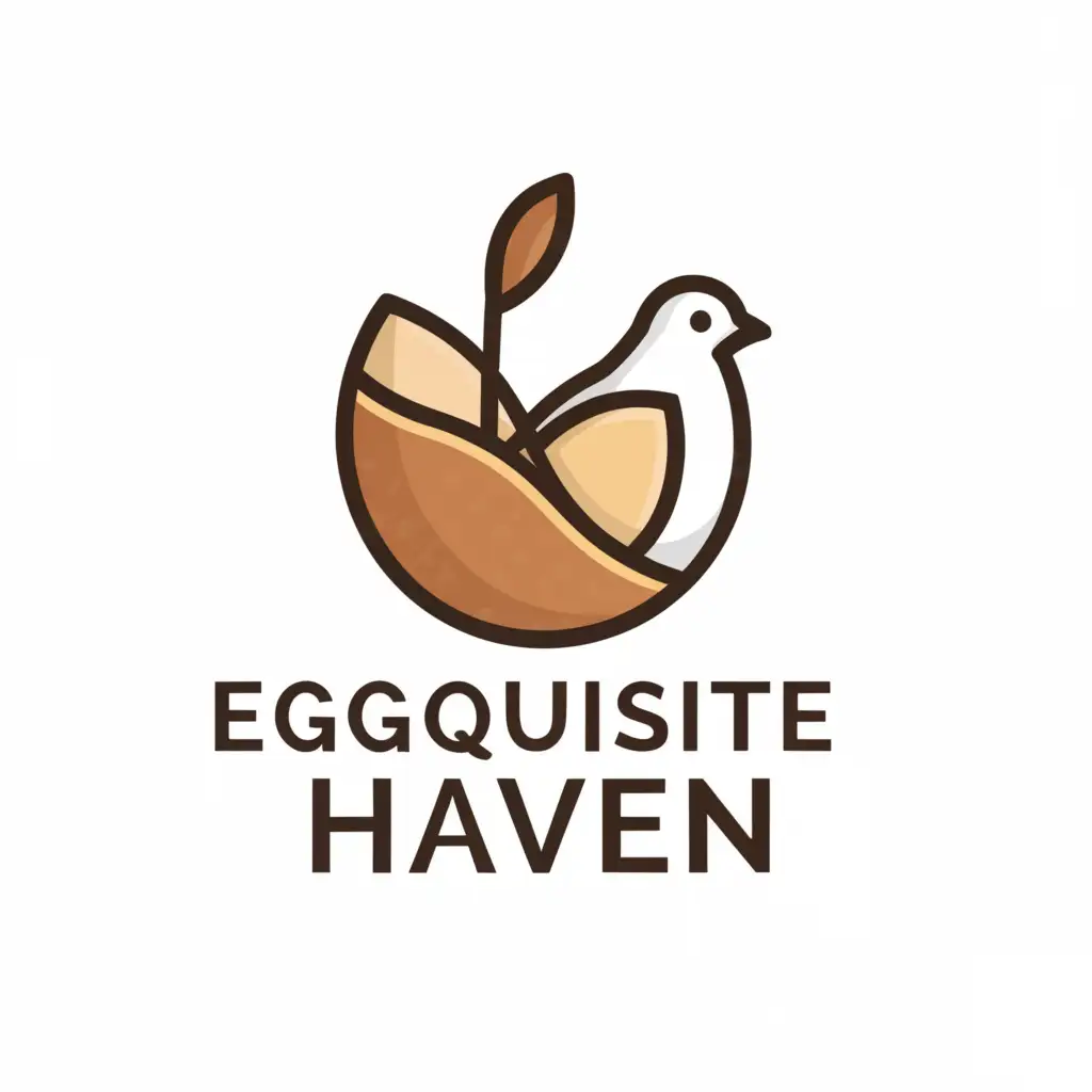 LOGO-Design-for-Eggquisite-Haven-Fresh-and-Vibrant-with-Egg-and-Hen-Motif