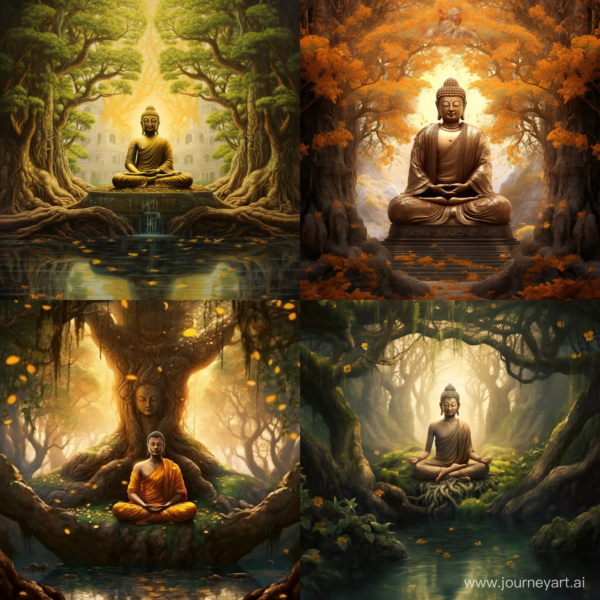 Buddha-Meditation-Under-Bodhi-Tree