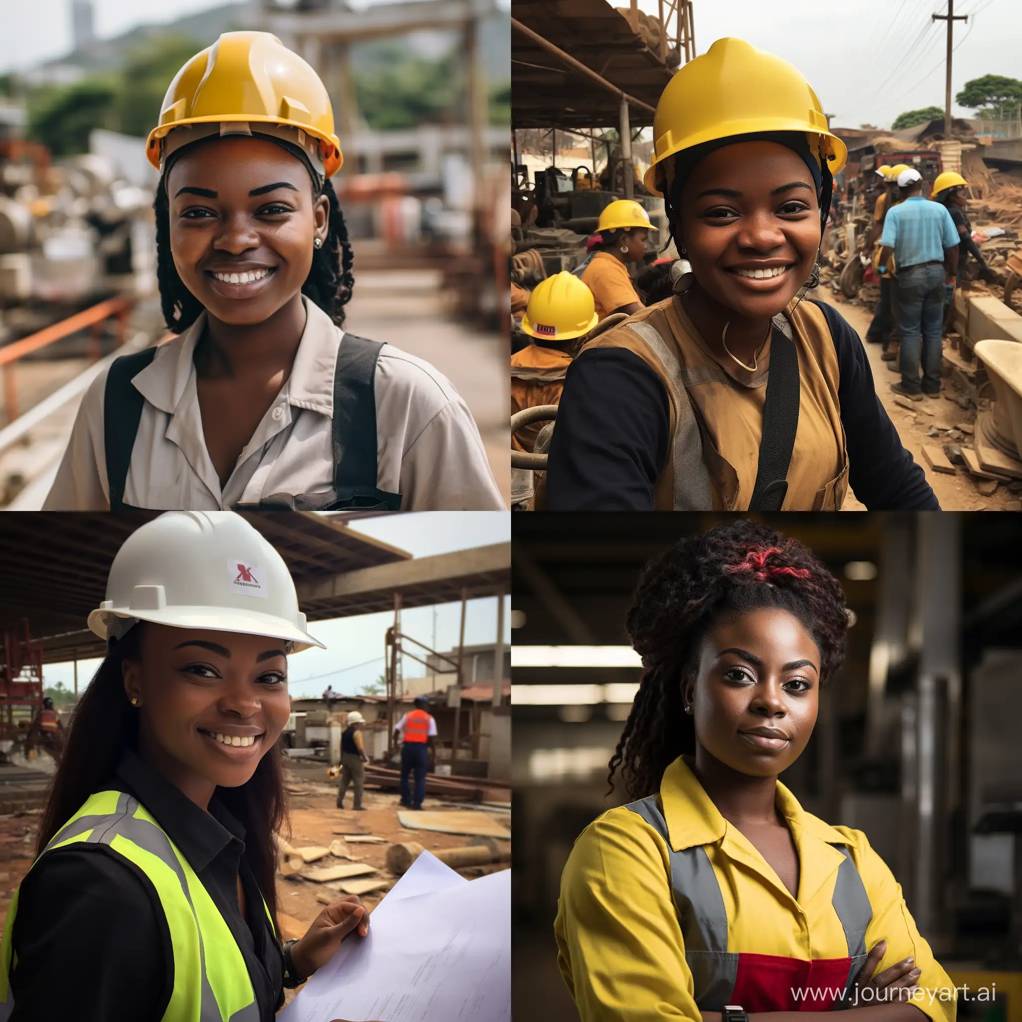 Female-Engineer-in-Ghana-Working-on-Project