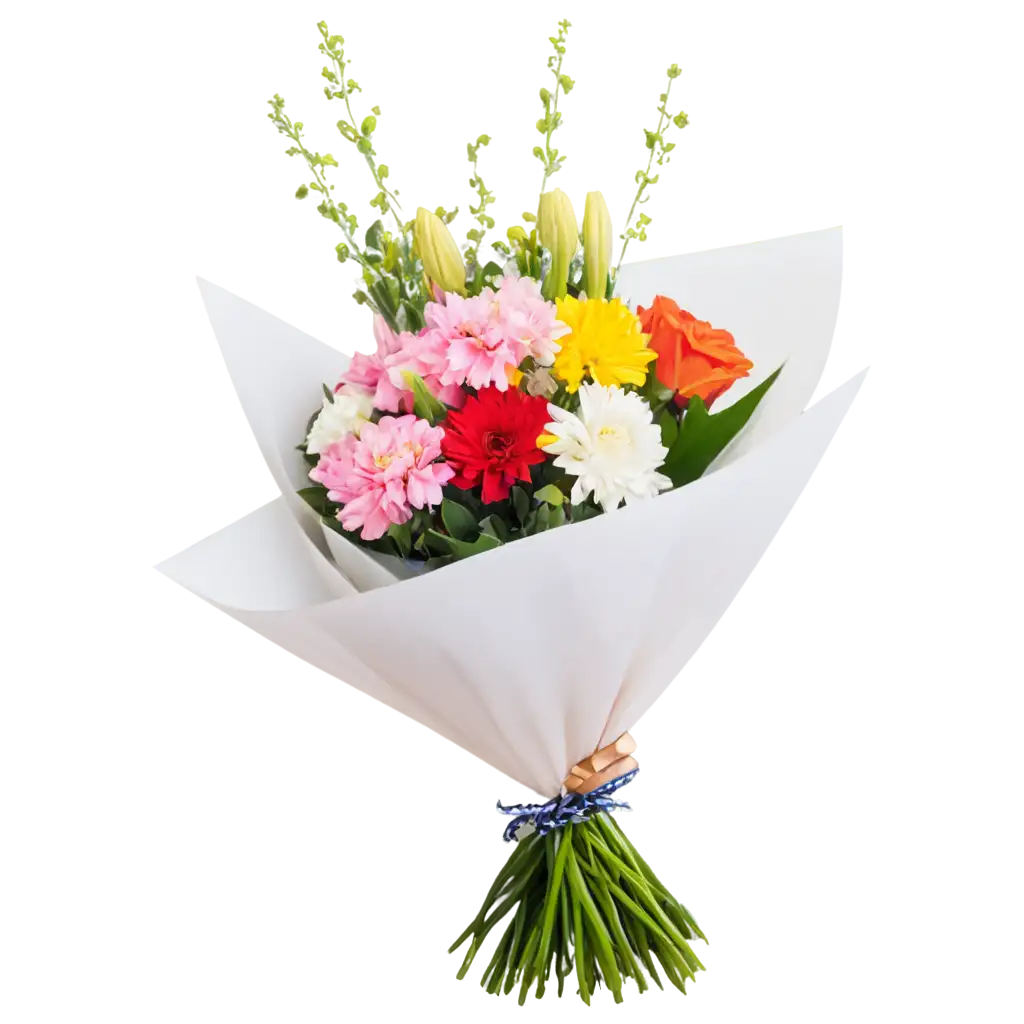 Exquisite-Flower-Bouquet-PNG-Elevating-Visual-Appeal-with-HighQuality-Transparency