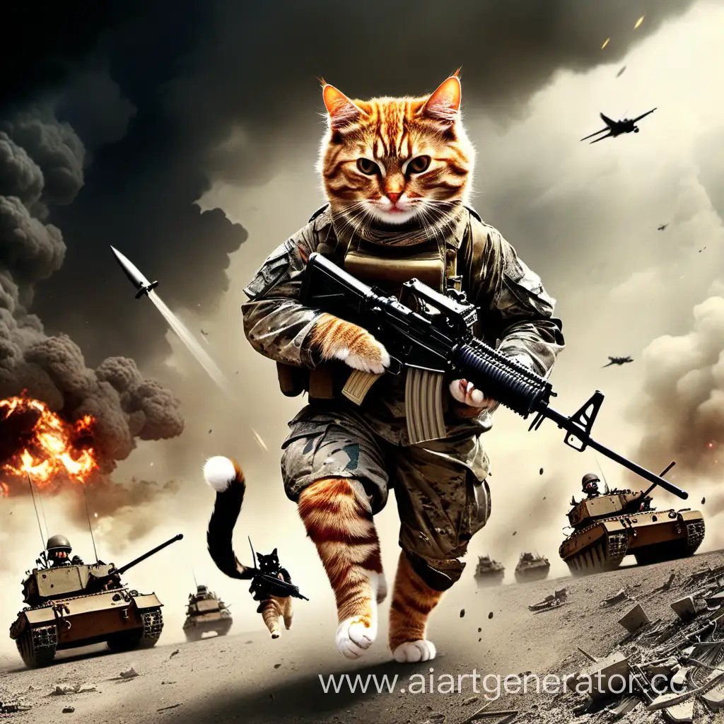 Intense-Cat-Battle-Scene-Feline-Warriors-Clash-in-Epic-Struggle