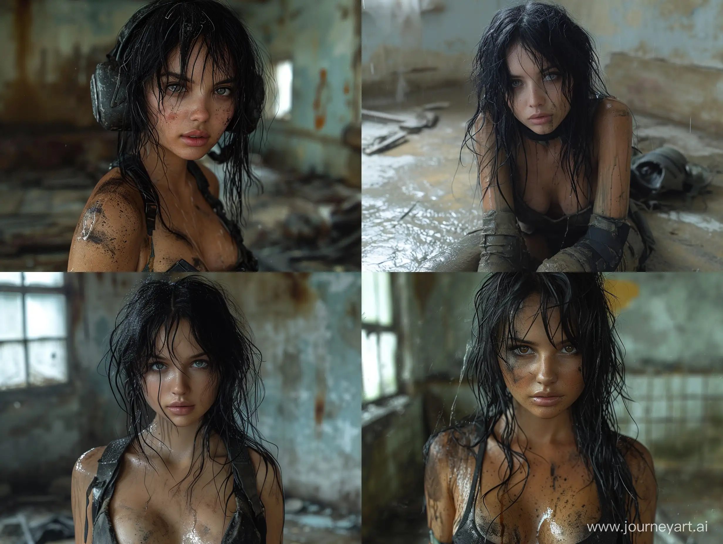 Ana-de-Armas-STALKER-Mercenary-in-Abandoned-Room