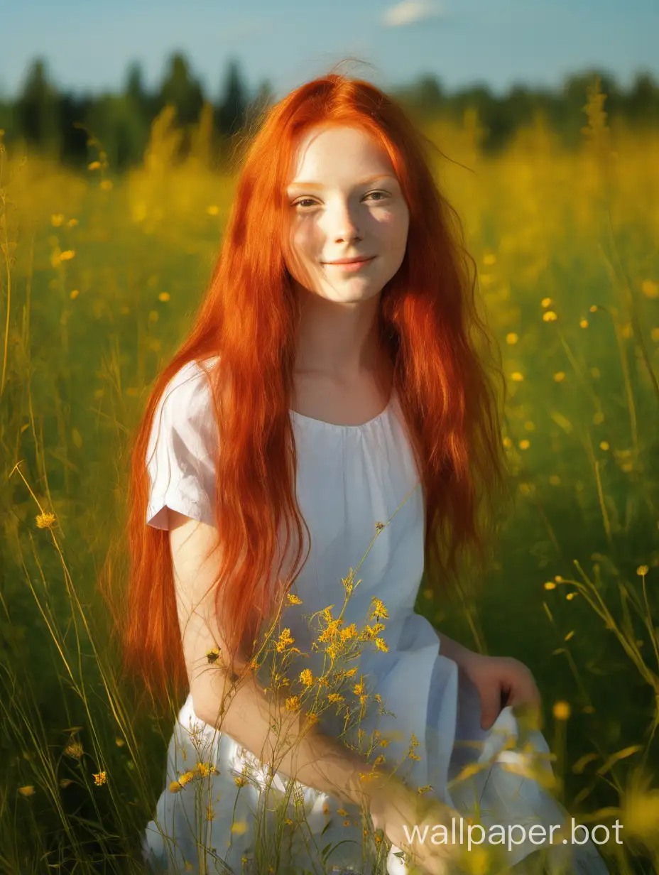 Vibrant-Russian-RedHaired-Girl-Enjoying-Sunlit-Meadow