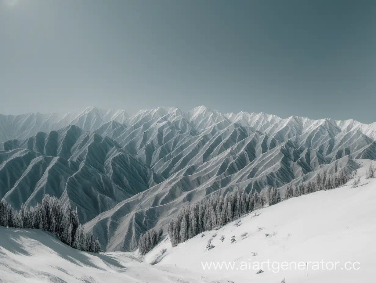 Majestic-Snowy-Peaks-Mountains-of-Almaty