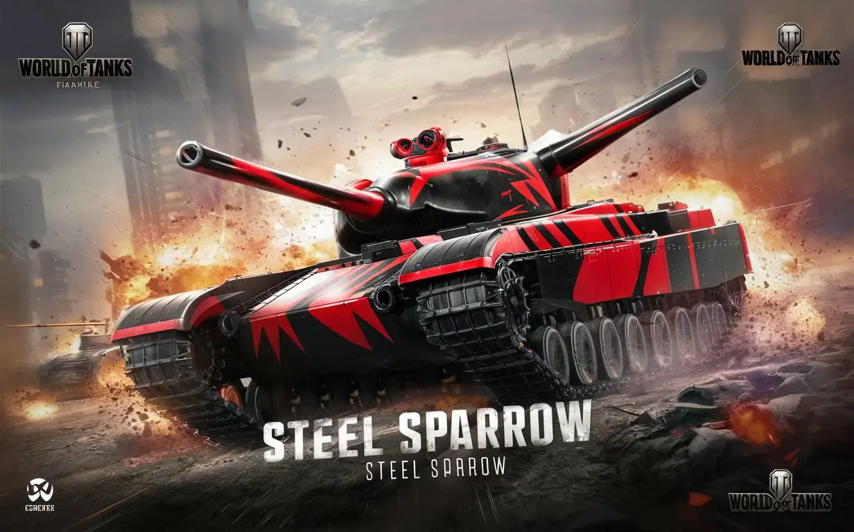 Steel_ Sparrow мир танков обложка на канал