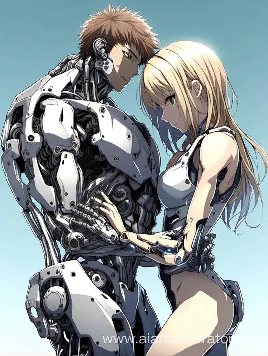 Cybernetic-Love-18YearOld-Anime-Cyborg-in-Muscular-Exoskeleton-and-His-Cyborg-Girlfriend