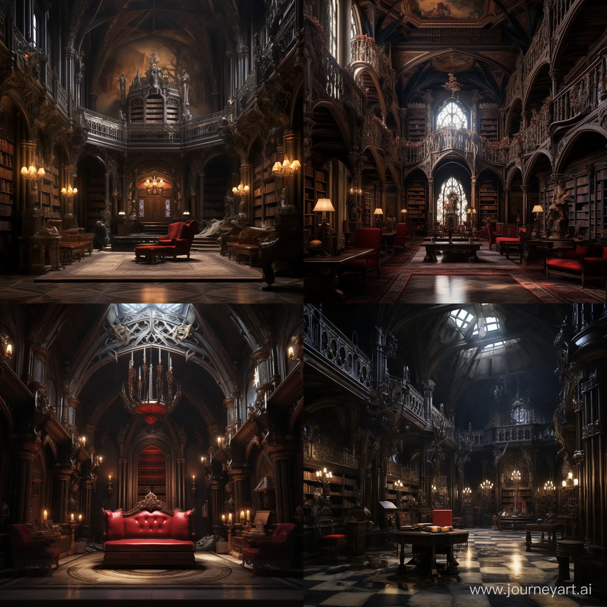 Count-Draculas-Hall-Library-Art-with-AR-Technology