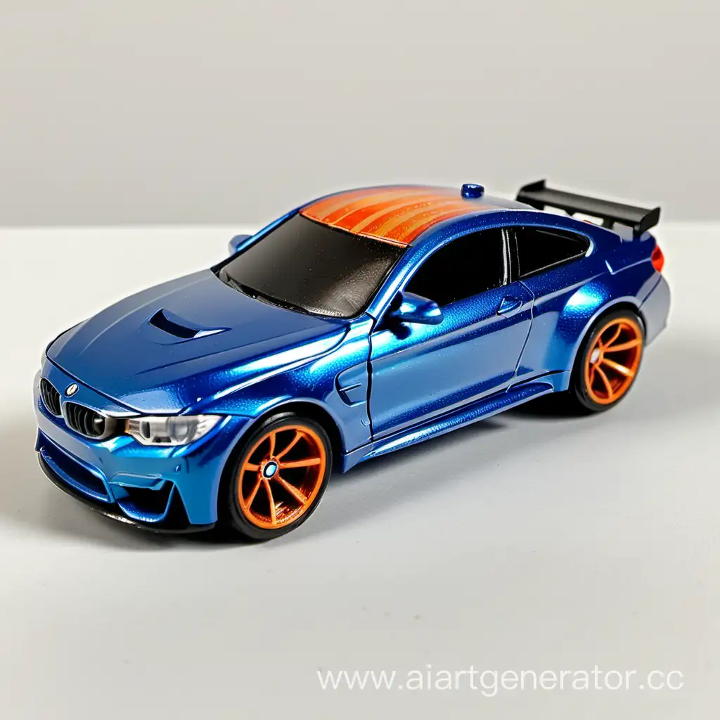 Hot-Wheels-BMW-M4-Toy-Car-Racing