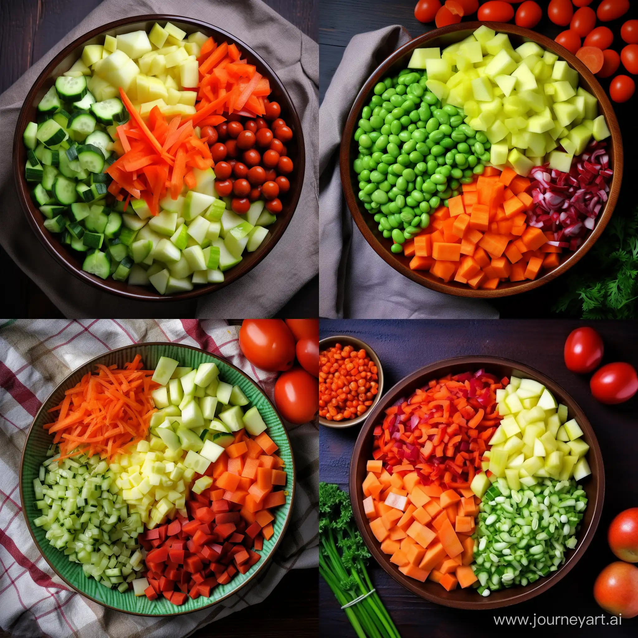 Vibrant-Vegetable-Medley-in-Green-Bowl-Top-View