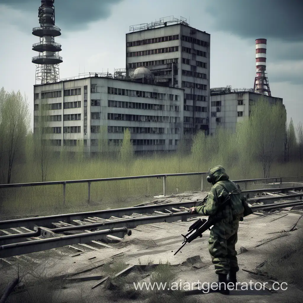 STALKER, Chernobyl reactors, automatic rifles