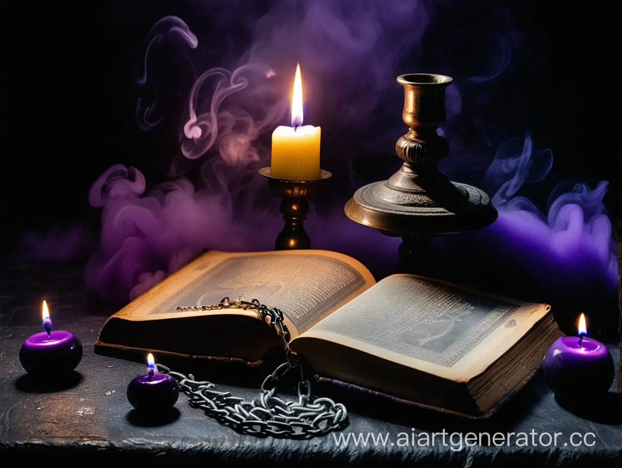 Mystical-Ritual-Ancient-Book-in-Candlelit-Seclusion