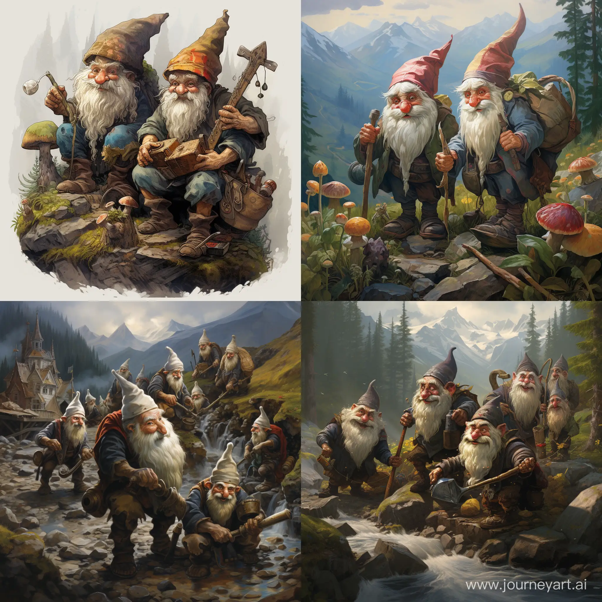 Mighty-Slavic-Gnomes-Mining-Gold-in-Mountainous-Splendor