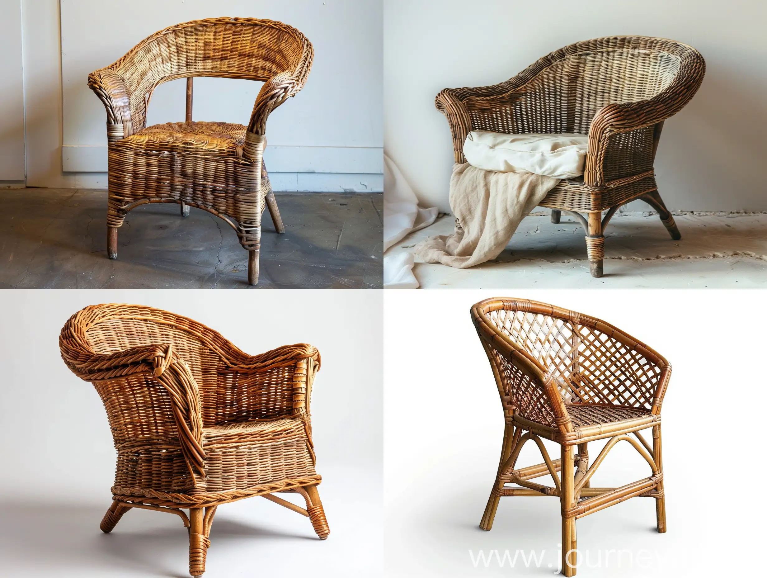 Vintage-Wicker-Chair-with-Woven-Backrest