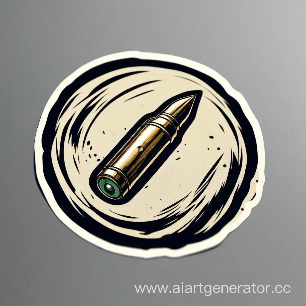 Colorful-Sticker-with-Bullet-Design-for-Creative-Decoration
