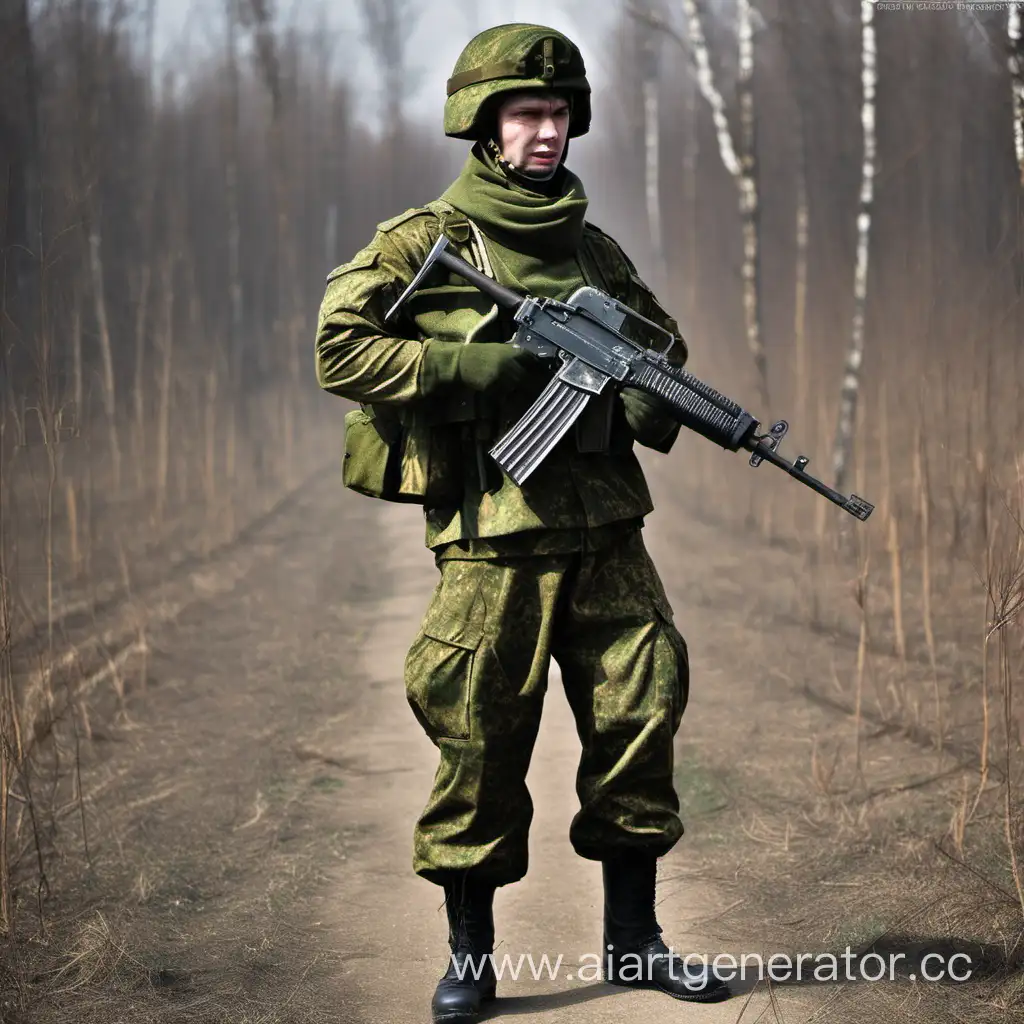 Russian airborne troops (VDV) uniform