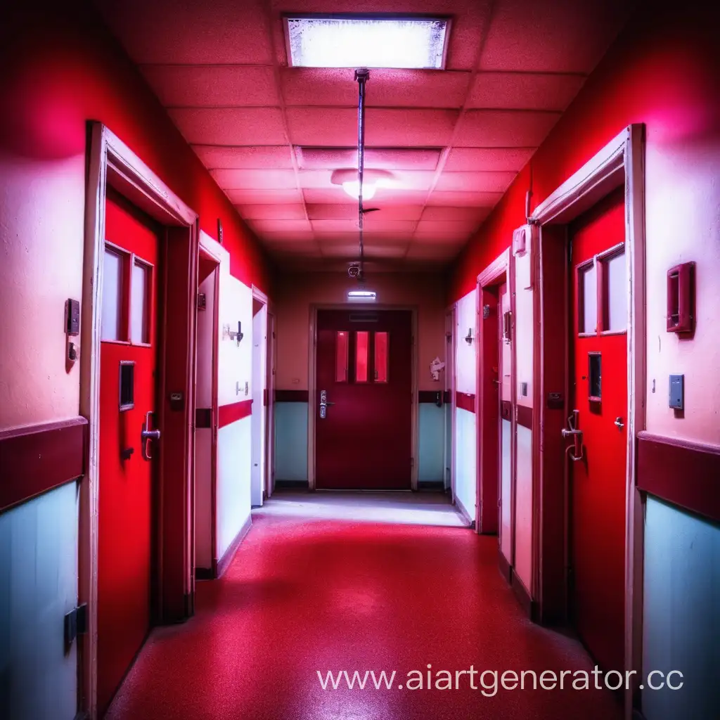 Menacing-Psychiatric-Hospital-Entrance-with-Open-Doors
