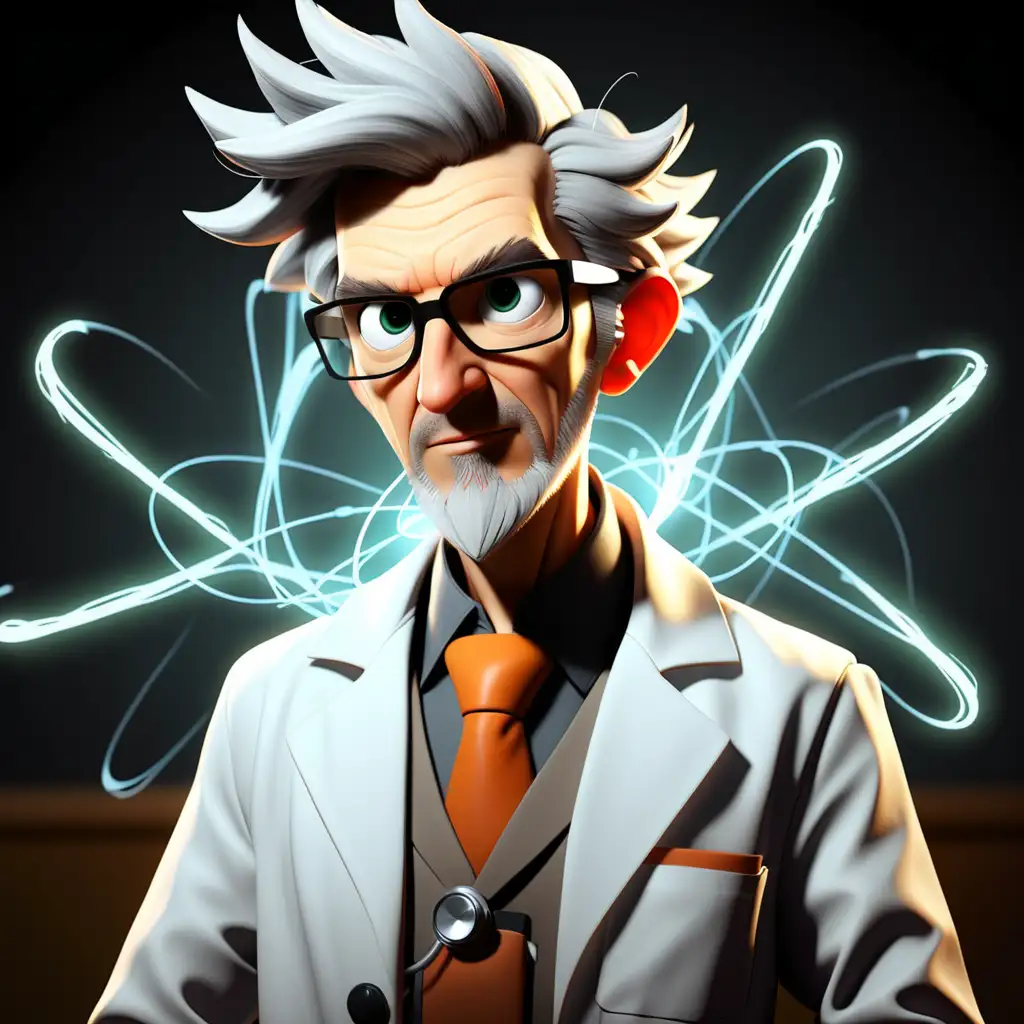 Enigmatic Dr Spark Engages in Dazzling Scientific Experiments