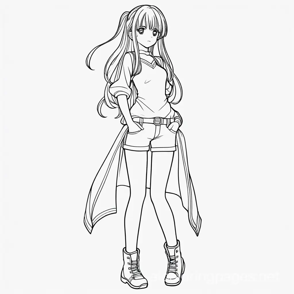 Sensual-Anime-Girl-Full-Body-Illustration-in-Monochrome