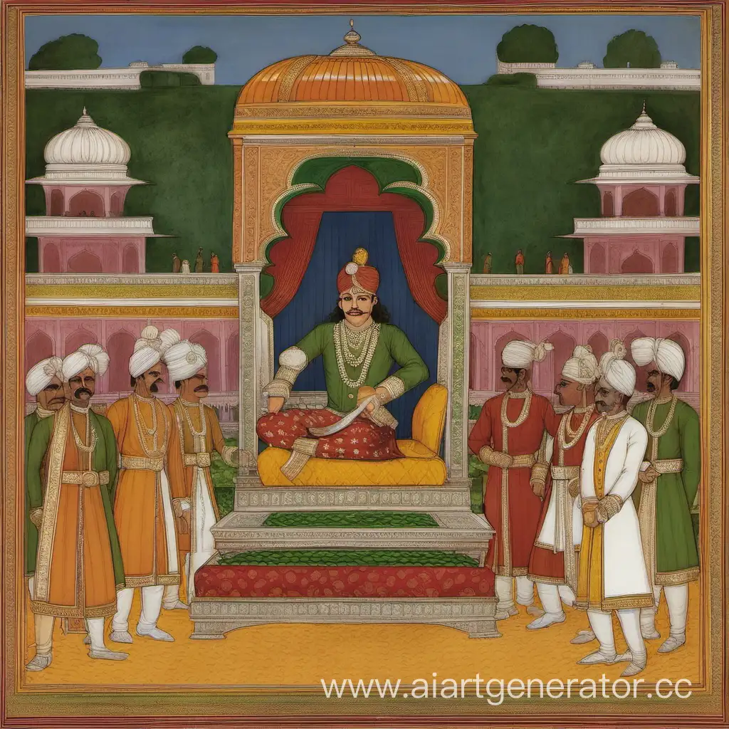 Historical-Clash-Indian-Rajas-and-Sultans-Engage-in-Battle