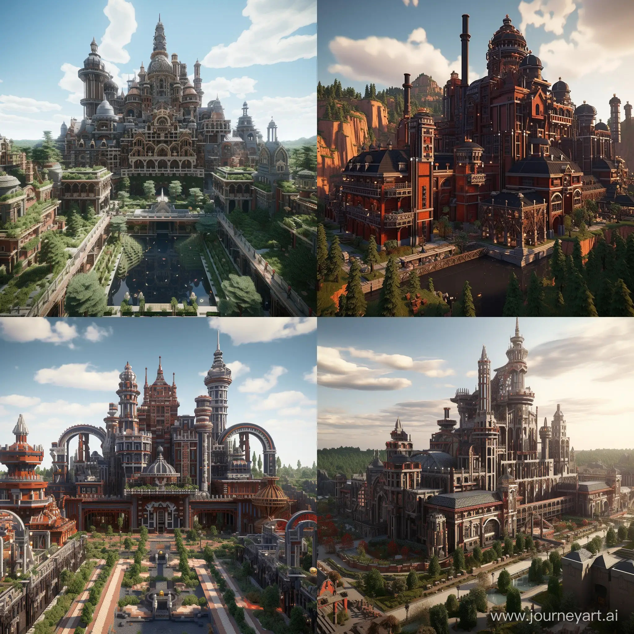 Expansive-VictorianStyle-Minecraft-Factory