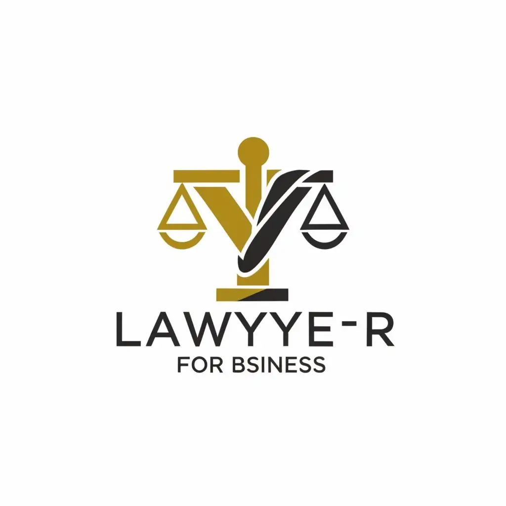 a logo design,with the text 'Lawyer for business', main symbol:Y, Umirnennyy, be used in Yuridicheskaya industry, clear background