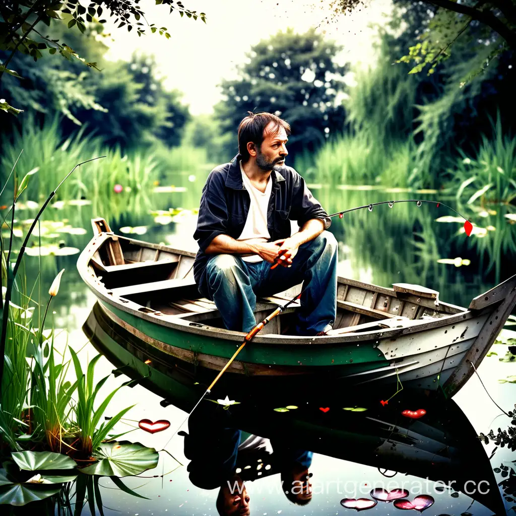 Solitary-Fisherman-Seeking-Pure-Love-on-Tranquil-Pond