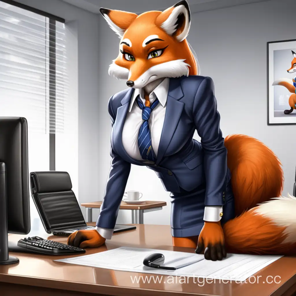 Sensual-Female-Fox-Secretary-Professionalism-meets-Seduction-in-Business-Attire