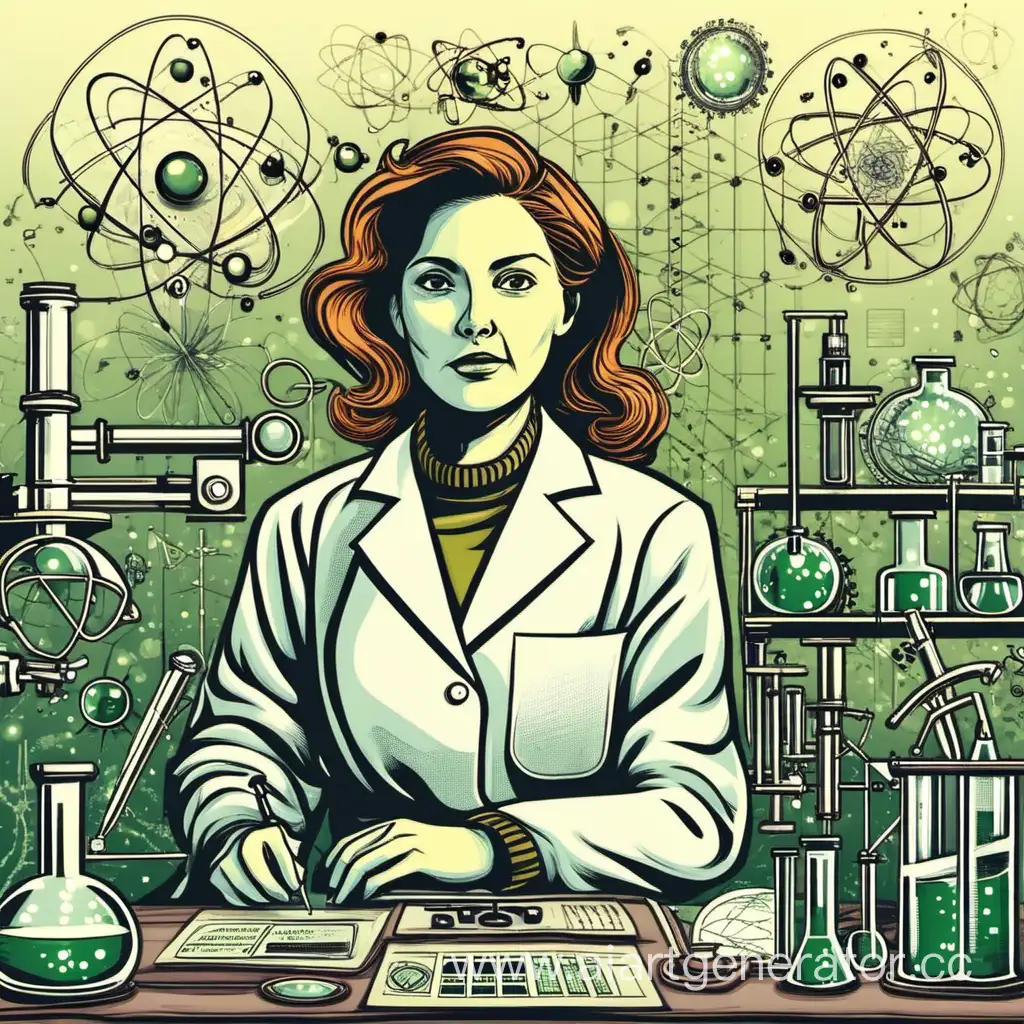 женщина в науке

