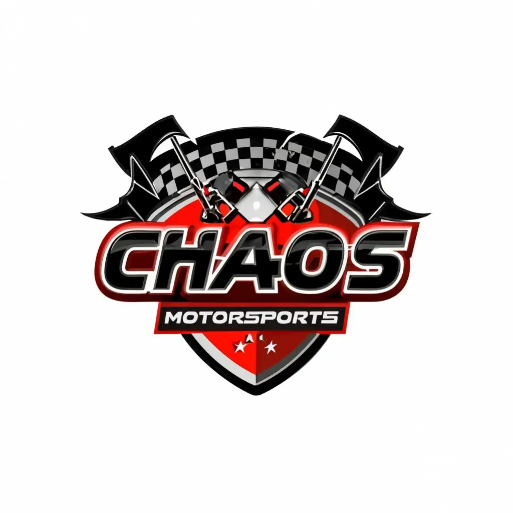LOGO-Design-For-Chaos-Motorsports-Dynamic-Racing-Emblem-for-Sports-Fitness-Industry
