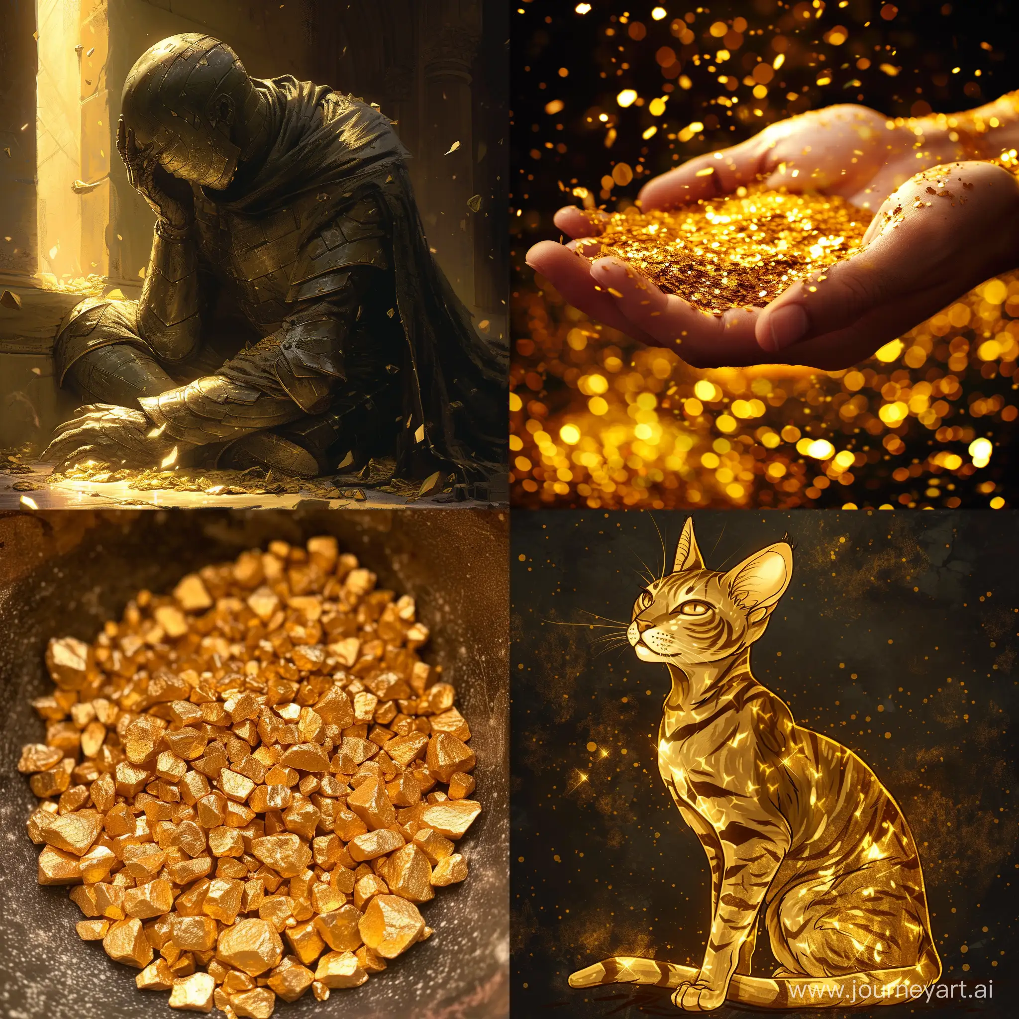i want my precious, yes master i want my one  and only,  my precious, it is gold...gold.
