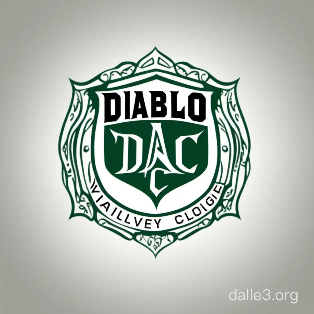 Iconic Emblem Of Diablo Valley College Campus 