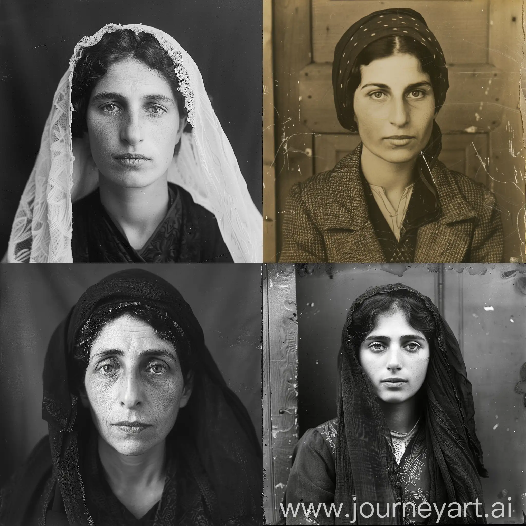 Jewish-Women-Embrace-Tradition-in-FullFace-Portrait