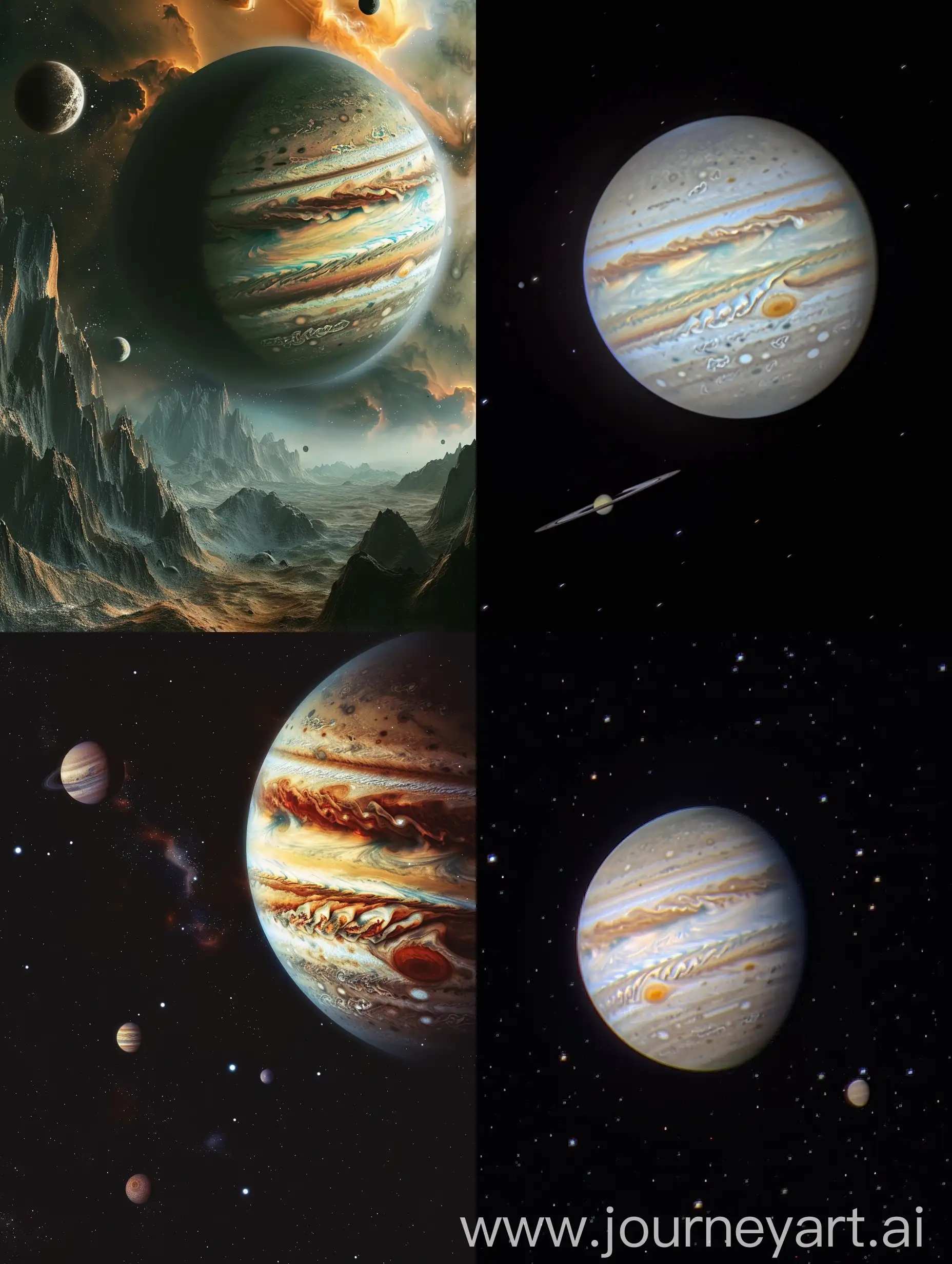 Jupiter and Uranus are nearby