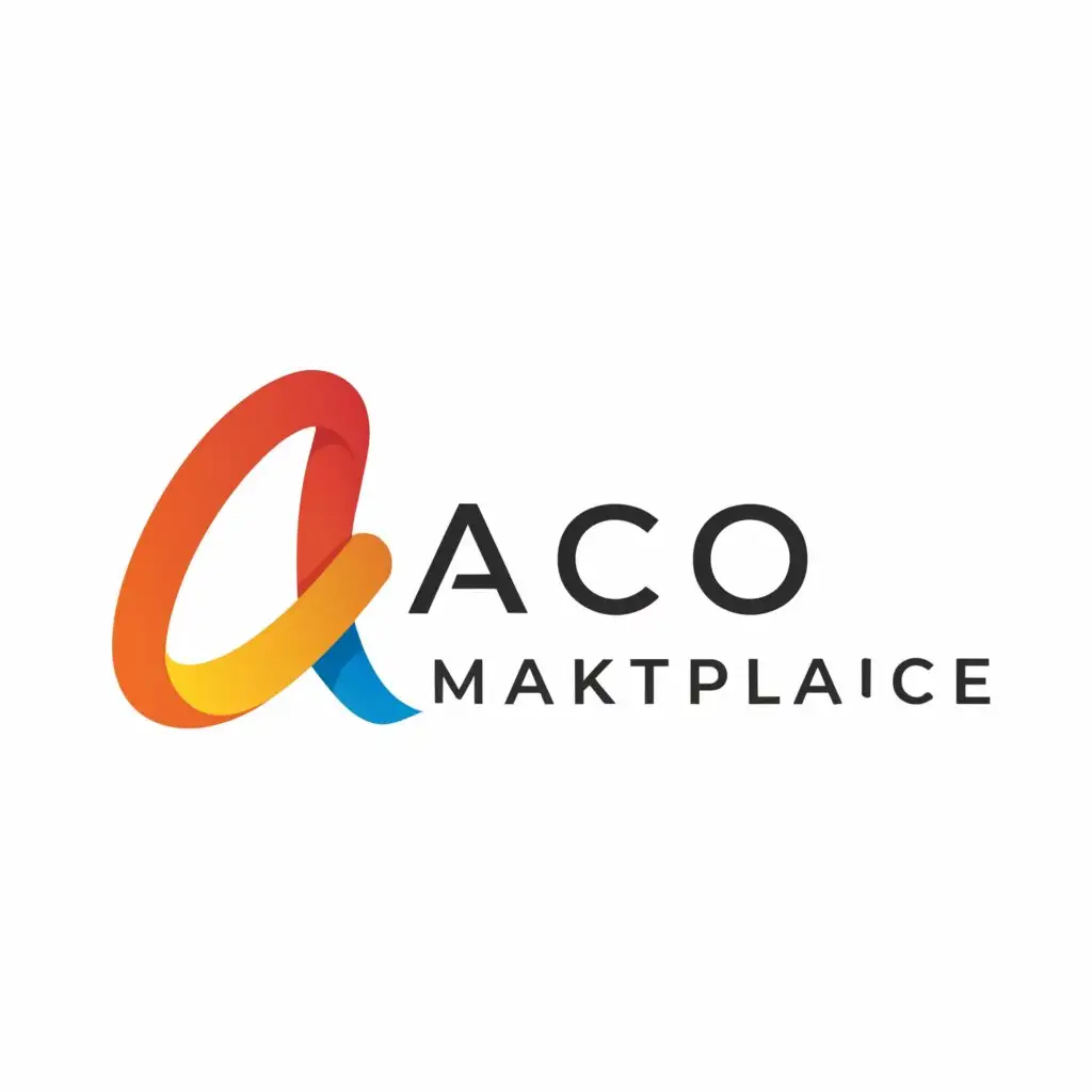 a logo design,with the text "Arco Marketplace", main symbol:one minimalistic arcs,Moderate,be used in Internet industry,clear background